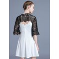 thumbnail image 3 of Zhengup Women’s Detachable Dickey Collar False Collar Half Shirt Blouse Collar Lace Crop Top, 3 of 8