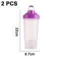 thumbnail image 2 of Plastic Protein Shake Bottle For Meal Replacement Shakes & Smoothies, Beverages, Mixing Salad Dressing, 2 of 5