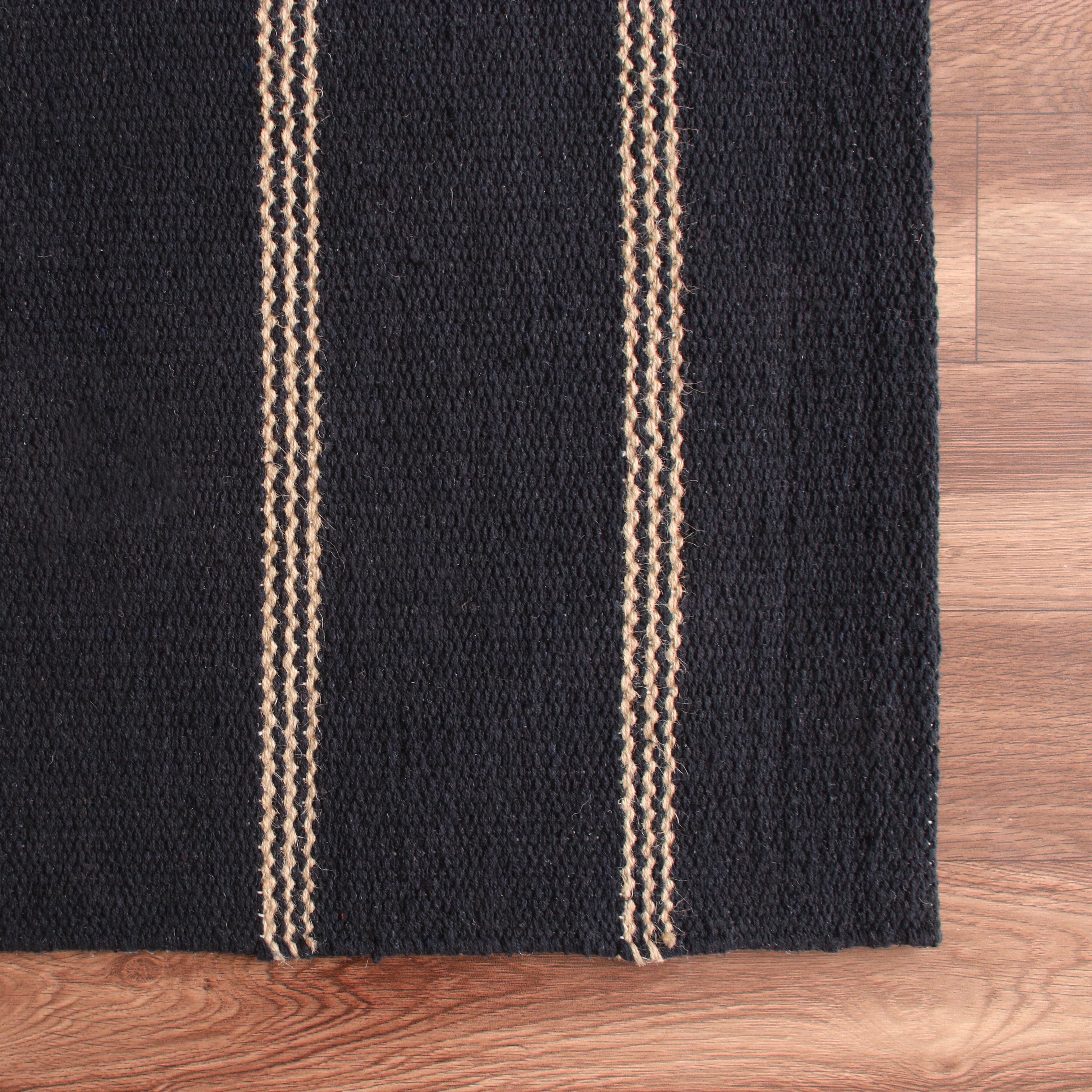 Ox Bay Striped Hand-Made Area Rug, 10' x 8'