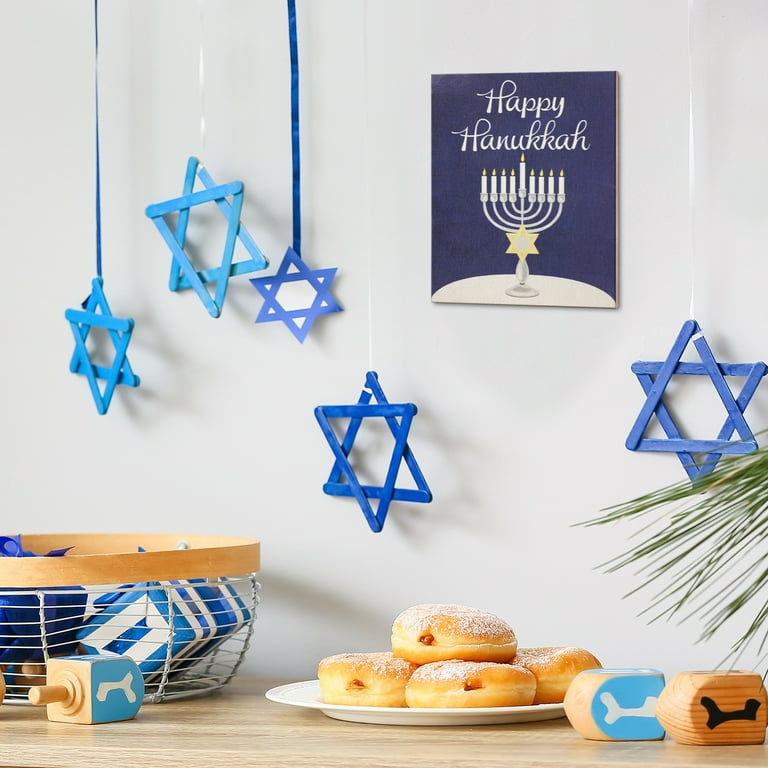 JennyGems Hanukkah Decorations Happy Hanukkah Sign Chanukah