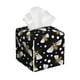 thumbnail image 1 of Balery Honey Bees at Night Porta Pañuelos de Cuero con Estampado – Funda Moderna Cuadrada para Caja de Pañuelos, Dispensador 5x5x5'', 1 of 7