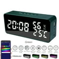 thumbnail image 3 of Zootealy Smart LED Alarm Clock with Recording Function, 100 Color Options, 5 Pre-set + 4 Custom Alarms, Snooze, Adjustable Brightness, Countdown, 12/24H Mode, Temp/Humidity Display, 7.09" Large, 3 of 7