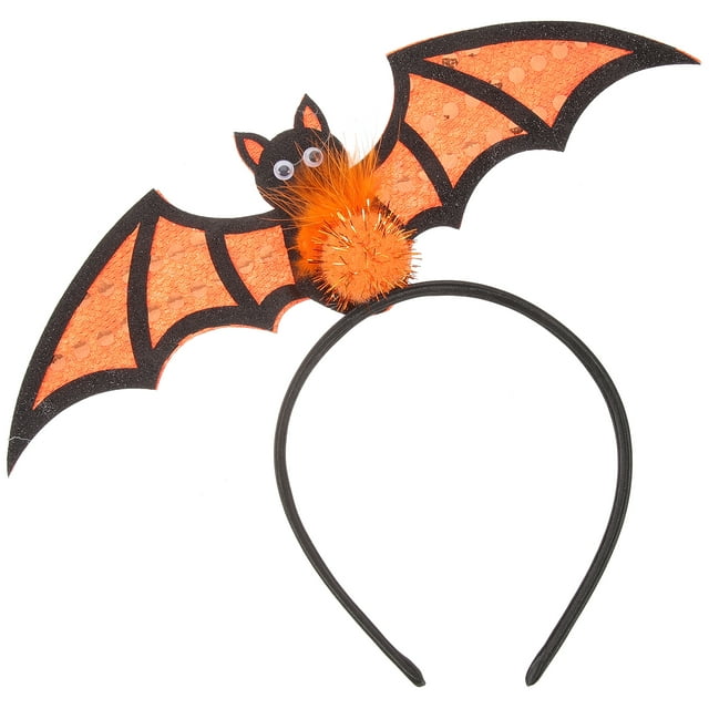Tandilla de la cabeza de Halloween Bat de Halloween Cosplay Cosplay Bat diadema decorativa de banda decorativa