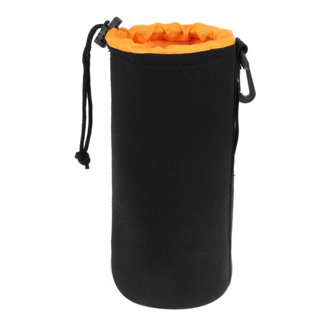Waterproof Neoprene Camera Lens Pouch Bag Drawstring Protector Case (XL)