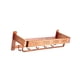 thumbnail image 5 of Toallero para lavabo de baño, soporte extra grueso para montaje en pared, toallero Dorado, 5 of 9