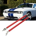 thumbnail image 1 of 2pc Adjustable Bumper Lip Splitter Rods Strut Rod Tie Support Bar For Dodge Charger RT SRT SXT, 1 of 6
