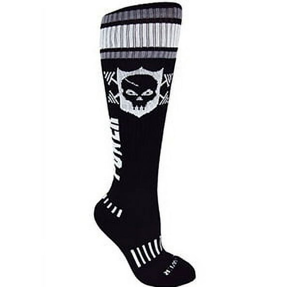 MOXY Socks Powerful Power Skull Knee-High Fitness Deadlift Socks