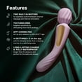 thumbnail image 4 of LELO SWITCH Double Ended Vibrator For Women With 12 Pleasure Settings, Aqua, 4 of 7