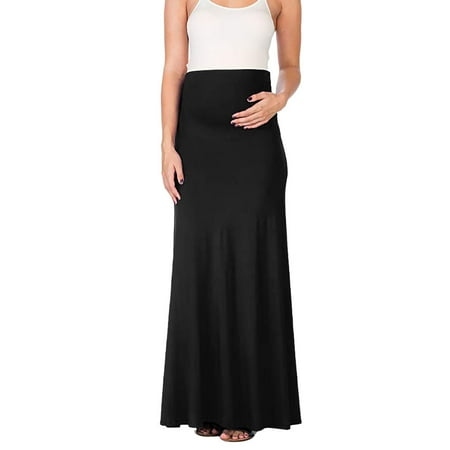 

wo-fusoul Summer Savings Clearance 2023! Maternity Dress for Photoshoot Women s Maternity Pregnancy Comfort High Waisted Tummy Control Solid Skirt dresses for women 2023