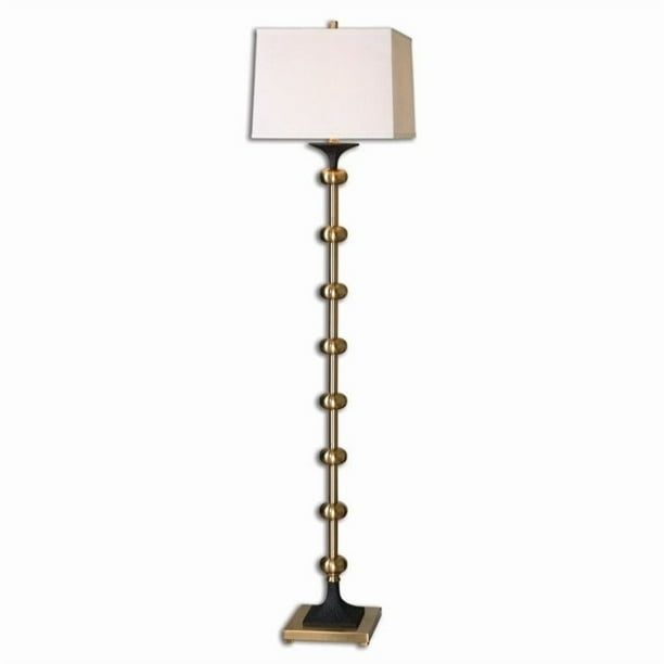 Uttermost Santona Brushed Brass Floor Lamp 28889 Com Uttermost Santona Brushed Brass Floor, Uttermost Floor Lamps