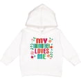 thumbnail image 2 of Inktastic My Godmother Loves Me Girls Toddler Hoodie, 2 of 4