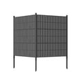 thumbnail image 5 of MAYEERTY 47*47"Outdoor All-Weather Privacy Fence Panels, Vertical Slats Pattern, for AC,Trash&Pool Equipment, 5 of 5