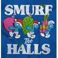 thumbnail image 2 of Smurf the Halls Christmas Presents Toddler Boy Girl T Shirt Infant Toddler Brisco Brands 4T, 2 of 6