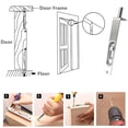 thumbnail image 3 of Door Flush Bolt Concealed Door Bolt 6 Inch Bolt Latch Door Bolt Hardware, 3 of 8