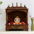 thumbnail image 4 of 5.5" H India God Lord Ganesh Statue  Hindu Mandir Temple Pooja Item Indian Small Ganesha Idol Figurine Murti Puja Collections Diwali Gifts Decor Hinduism Buddha Yoga Zen Meditation Altar Shrine Kit, 4 of 8