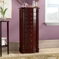 thumbnail image 2 of Hives and Honey Florence Free Standing Jewelry Armoire - Cherry, 2 of 11