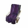 thumbnail image 4 of Indigo Soft Flannel Fleece Throw Blanket, Broken Glass Inspired Geometric Triangle Abstract Shapes, Cozy Plush for Indoor and Outdoor Use, 50" x 70", Eggplant Burgundy, by Ambesonne, 4 of 6