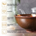 thumbnail image 4 of Taza de té Kung Fu, taza de té de cerámica de 110 ml, taza de té brillante Tianmu, hermosa taza de té Jianzhan, esmalte de colores, 4 of 5