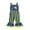 Purple, variant on Mercatoo Toddler Girl Mardi Gr1s Outfit Overalls Baby Girls Striped Ruffl1 He1 Bell Bottom Rompe1 Carniva1 Suspender Jumpsuit