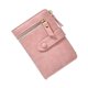 thumbnail image 1 of Cartera de mujer Cartera corta fresca con cremallera para mujer Cartera de múltiples tarjetas de gran capacidad, moderna y versátil, 1 of 4