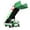 Green, variant on CSYANXING Collectible Alloy Airport Boarding Car Model, 6.9in Length, Perfect for Decorating Office & Home Spaces