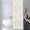 thumbnail image 2 of Gold Grey Window Privacy Film Tree Branch Decorative Glass Window Film UV Blocking Static Cling Non-Adhesive Sticker Covering for Home Door 17.7 x 78.7 inches, 2 of 8