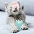 thumbnail image 5 of Juguete de plumas para gatos Juguete para gatos Bola de vaso de 360°, con plumas de colores y cascabeles para atraer la atención de tu gato Juguete novedoso, 5 of 5