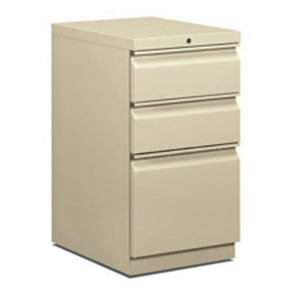 HON Company HON33720RQ Mobile Ped- Box-Box-File- R Pull- 15in.x19-.88in.x28in.- Light Gray