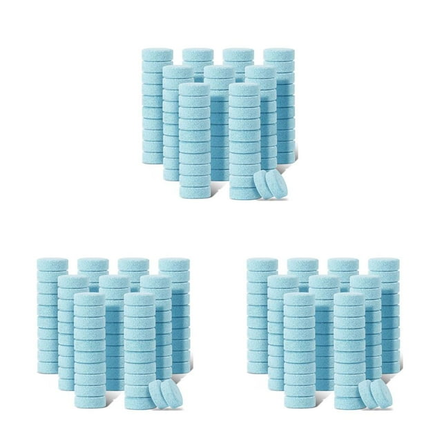 fastboy 80pcs Washer Concentrated Glass Effervescent Wiper Glasses Windshield Solid Tool Mini Dimension Kitchen Accessories 3Set