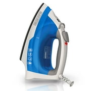BLACK+DECKER Easy Steam Compact Iron, Blue, IR03V
