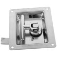 thumbnail image 1 of HEALEEP Toolbox Latch Replacement 1 Set Silver Stainless Steel for Control Cabinet, 1 of 8