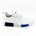 thumbnail image 1 of Adidas Originals NMD R1 Cloud White Royal Blue Mens Running Sneakers GY7368, 1 of 12