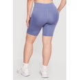 thumbnail image 4 of Women's Plus Size Cell Phone Pocket Biker Shorts, 4 of 4
