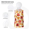 thumbnail image 6 of Easygdp Dinosaur Basketball Player Men's Mesh Basketball Jersey Quick Drying Sleeveless Shirts Fitted Muscle Tank Tops Sport Round Neck T-Shirt - 3X-Large, 6 of 9