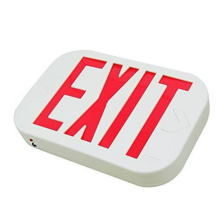 - eToplighting Red Letter SMD LED Exit Emergency Sign Light/Battery Back-up Lighting, WMLS2038