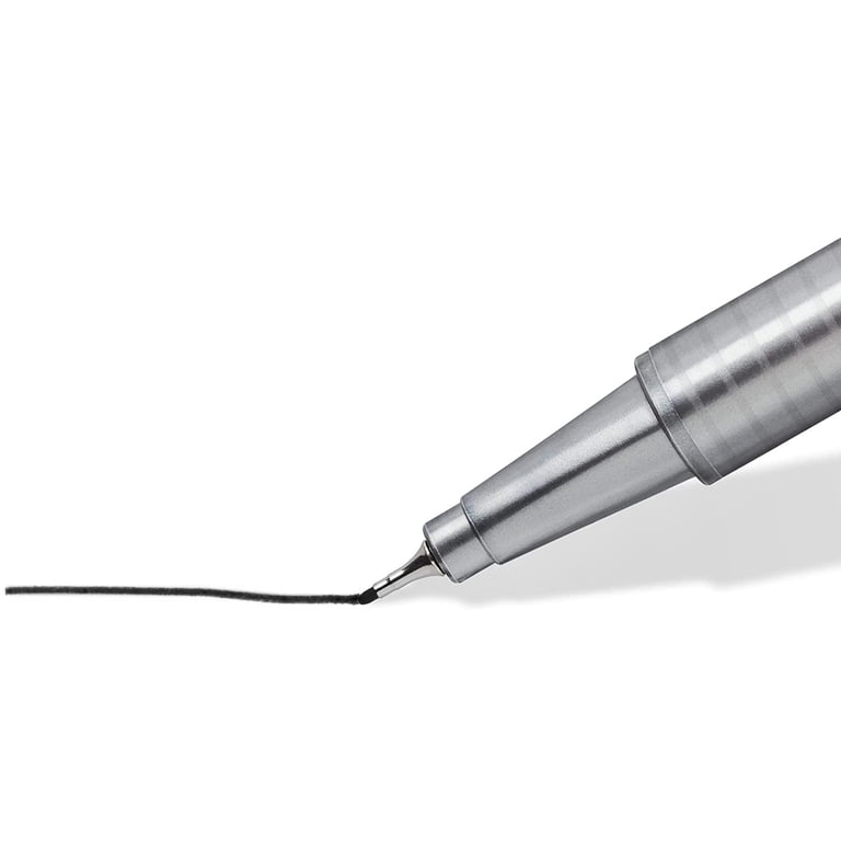 Triplus Fineliner Markers – 20 Pack With Superfine Metal Tip, Triangular Grip, Dry-Safe Ink