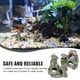 thumbnail image 3 of BRIGHTFUFU 2pcs Aquarium Decoración de rocas artificiales Fish Tank Mossy Small Mountain Model Cave Mountain Decor, 3 of 8