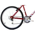 thumbnail image 4 of Wonder Wheels 26 Inch Mountain Bike MTB 18 Speed Bicycle, Bike, Steel Frame Alloy Rims 36 H - Burgundy, 4 of 7