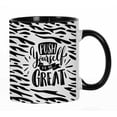 thumbnail image 1 of Inkdotpot Push Yourself To Be Great 11 Oz Ceramic Coffee Mug Positive Quotes Employee Boss Coworkers Birthday GIft-Black, 1 of 6