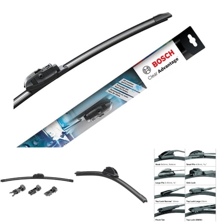 Bosch 21CA Beam Wiper Blade - All-Weather Performance, 21 Inches, Black, Steel & Rubber