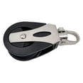 thumbnail image 1 of KLKCMS Poulie Unique 40mm Pièces de Bateau Roue de Remorquage pour Sports Nautiques Kayak, 1 of 9