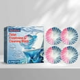 thumbnail image 4 of toilet bowl cleaners,Toilet Freshness & Cleaning Block,Toilet Tablets,Continuous Clean Toilet Drop Ins,Pack of 4, 4 of 8