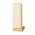 thumbnail image 5 of Mornei Jewelry Stand Freestanding Necklace Organizer Bamboo Decorative Showcase Jewelry White, 5 of 9