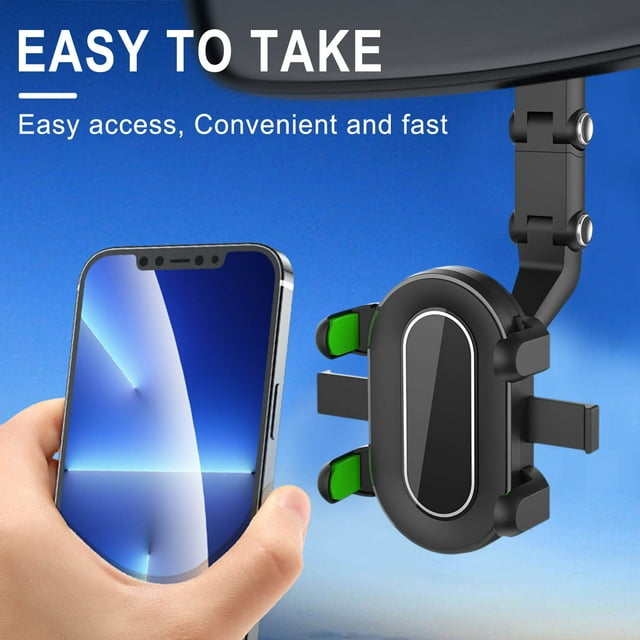 ddioayh Clearance Multifunctional Rearview Mirror Phone Rearview Mirror Phone Clip Mount Gps For Kitchen Multifunction