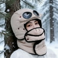 thumbnail image 5 of Thermal Cycling Face Mask | Winter Windproof Balaclava with Glasses Window, Breathable Mesh for Outdoor Riding, 5 of 6
