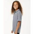 thumbnail image 2 of AllPro 41800Y Pro-Lock Youth Performance Polo-Heather Steel-S, 2 of 6