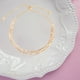 thumbnail image 5 of Pulsera de cadena con dije de cristal para regalar en aniversarios, para mamás, amigas y novias. Luz de oro, 5 of 7