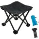 thumbnail image 1 of Mini taburete plegable portátil, silla plegable al aire libre para acampar, pesca, viajes, senderismo, jardín, playa, silla plegable rápidamente de tela Oxford con bolsa de transporte, 1 of 5