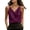 Purple, variant on TGSLY Women's Silk Satin Camisole Silky Soft Cowl Neck Solid Color Shirts Lightweigh Thin Loose Casual Spaghetti Straps Sleeveless Tank Tops L