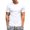 a-White16643, variant on VNKIDY Mens T-Shirt Slim Fit Crewneck Short Sleeve Tees Solid Color Soft Breathable Top For Casual Daily Layering Everyday Basic Wear Leisure Top